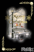merry cristmas анимированный гифка