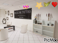 BLACK INK TATTOO - 免费动画 GIF