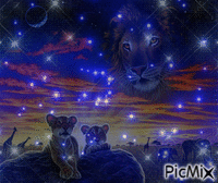 lion♥ - GIF animé gratuit