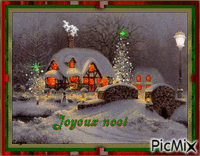 Joyeux Noël - Nemokamas animacinis gif