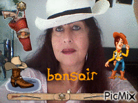 cowgirl animovaný GIF