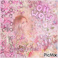 Ashley Tisdale | Pastel Pink GIF animado