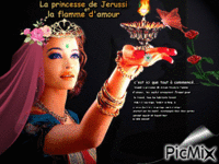 La princesse de Jerussi et la flamme d'amour