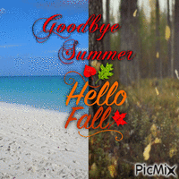 Goodbye Summer - Nemokamas animacinis gif