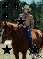 kowboy geanimeerde GIF