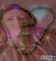 Recitate il Santo Rosario ogni giorno - GIF animé gratuit