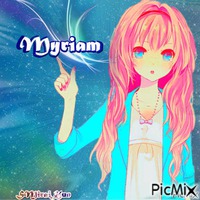Myriam - GIF animado gratis