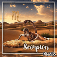 Skorpion - GIF animate gratis