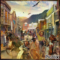 Cowboys - Δωρεάν κινούμενο GIF