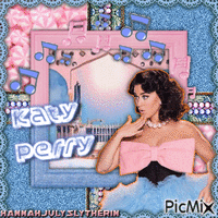 {♥}Katy Perry in Pastel Colours{♥} - GIF animé gratuit