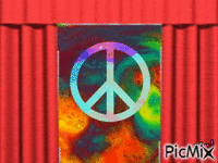 ~peace~ animovaný GIF