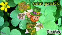 saint patrick animasyonlu GIF