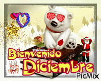 BIENVENIDO DICIEMBRE - Free animated GIF