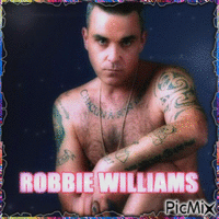 Robbie Williams - Zdarma animovaný GIF
