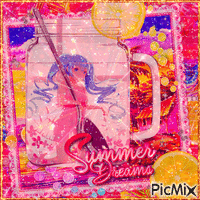 Summer Dreams 动画 GIF