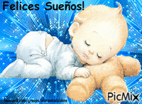Felices Sueños - Бесплатный анимированный гифка