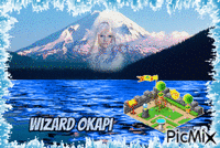 Wizard Okapi animovaný GIF