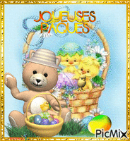 Joyeuses Pâques 动画 GIF