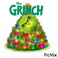 Grinch Tree animovaný GIF