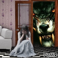 Scary Doorway-RM-03-11=23 GIF animé