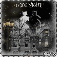 GOOD  NIGHT - Бесплатный анимированный гифка