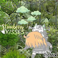 Strawberry Kisses - Gratis animerad GIF