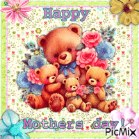 Happy Mothers Day アニメーションGIF