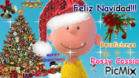 Feliz navidad - 無料のアニメーション GIF