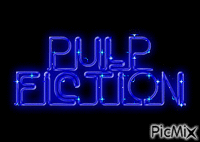 pulp fiction - Gratis animerad GIF