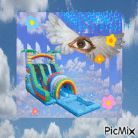 game with angel animovaný GIF