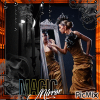magic mirror - Gratis animeret GIF