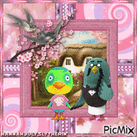 {☼}Jitters & Brewster in Spring{☼} - Darmowy animowany GIF