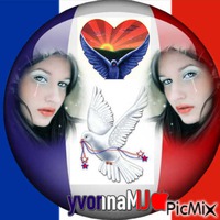 vive la France !!!! анимированный гифка