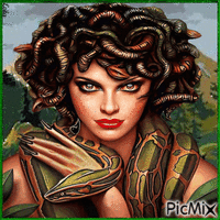 Pet. Snake. Fantasy - GIF animado gratis