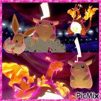 Gigantamax Pokemon - Bezmaksas animēts GIF