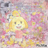 Isabelle アニメーションGIF