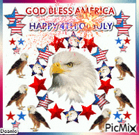 HAPPY 4TH OF JULY Animated GIF