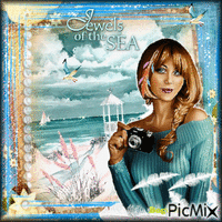 Jewels Of The Sea 动画 GIF