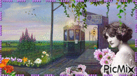 Porque decimos adiós cuando pasa el tren!!?? animovaný GIF