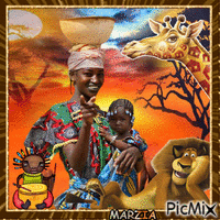 la mia Afrika - 無料のアニメーション GIF