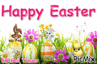 Happy Easter Banner - Free animated GIF