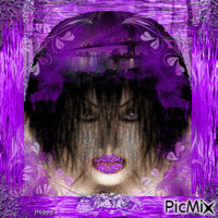 purple GIF animé