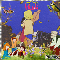 HEIDI Générations 1980 - Free animated GIF
