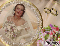 La Mariée - GIF animé gratuit