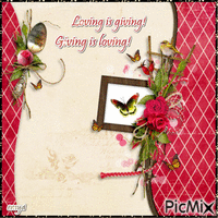Loving is giving Animated GIF