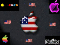 Apple animovaný GIF