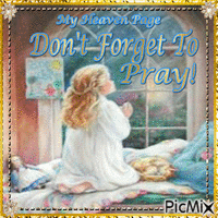 Don't Forget To Pray! GIF animé
