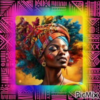 FEMME AFRICAINE - 免费PNG