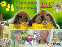 Pâques 2017 animovaný GIF