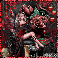 🌹Gothic Fairy and Roses🌹